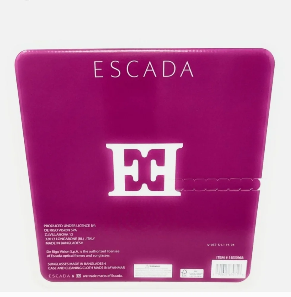 ESCADA Designer Women Sunglasses with Case- 100% UV Protection- LIMITED - Picture 4 of 6